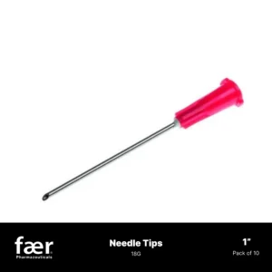 Needle Tips 1" 18G