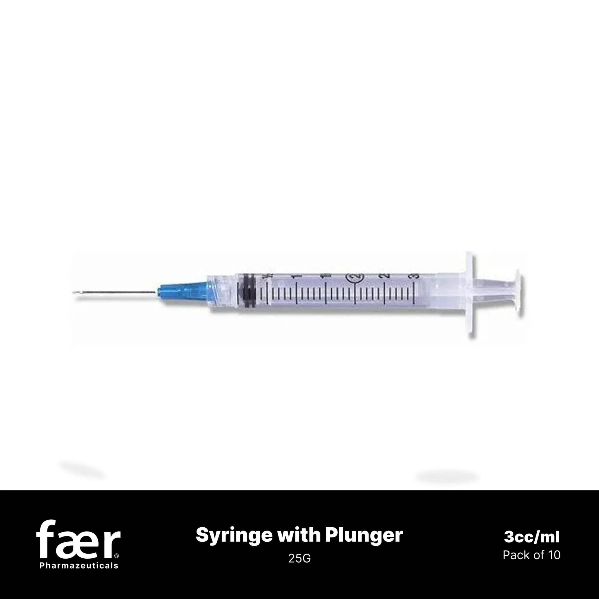 25g syringe 3cc