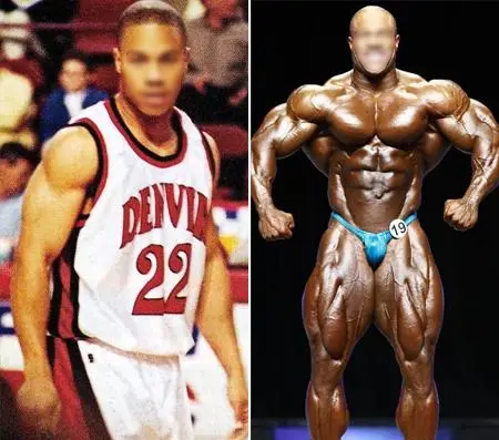 Body Building Before and after